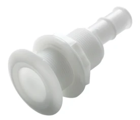 Thru-hull, Delrin, for hose Ø 28 mm (1 1/8")
