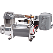 Air Brake Compressor - Horizontal Mount
