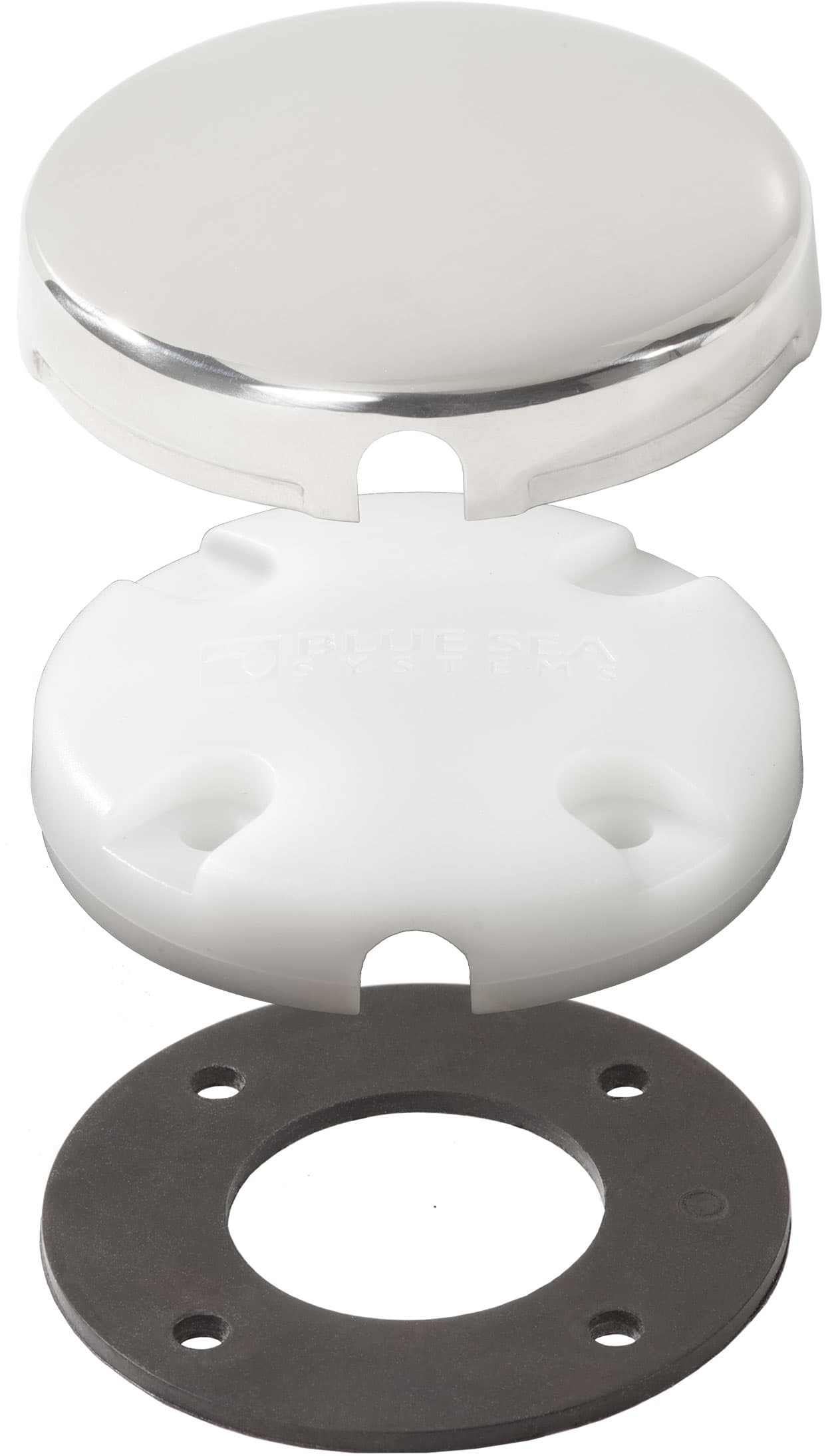 Side Entry CableClam with Stainless Steel Dress Cap