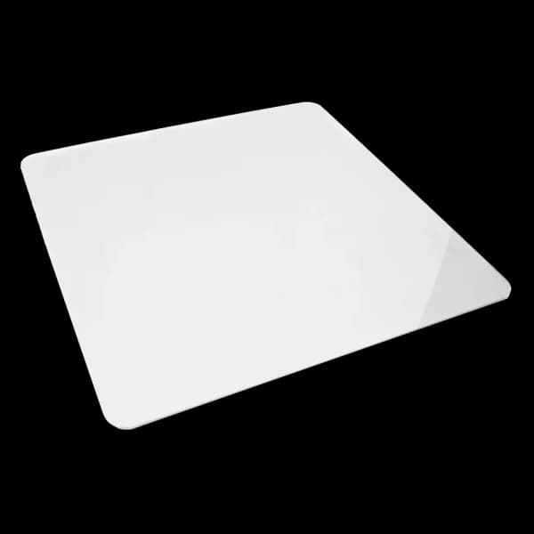Bomar A&P Series 1039A Square Hatch Acrylic Lens 3/8″ – White