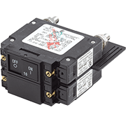 UL-489 Circuit Breaker - 10A Flat Rocker